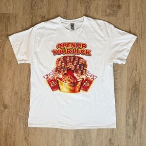 Gildan Konami Lucky Envelope T-Shirt White XL Promotional Tee